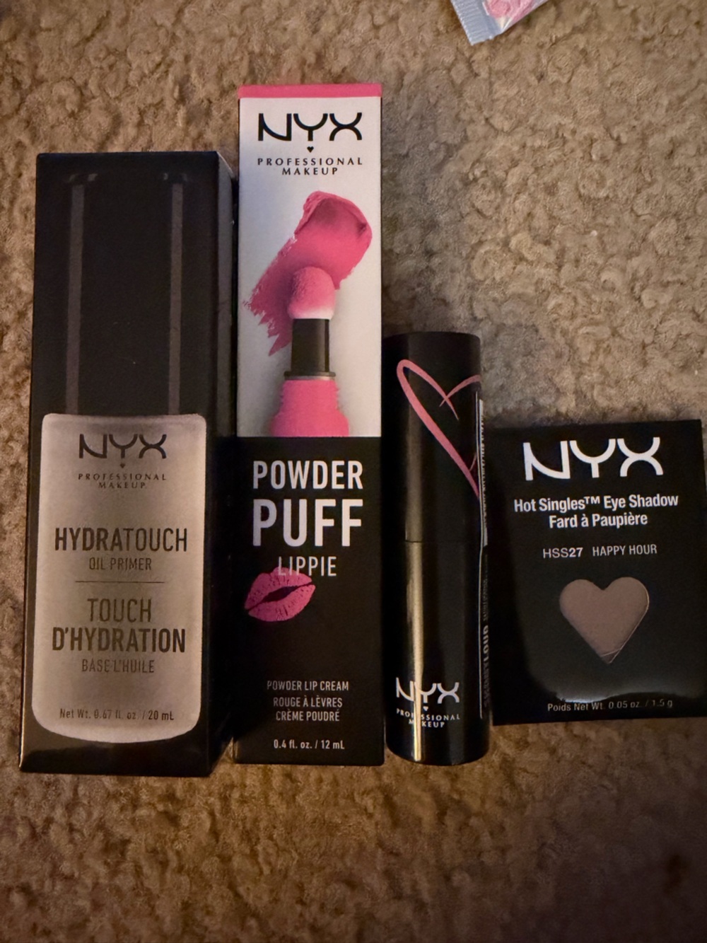 NYX 4 piece Bundle